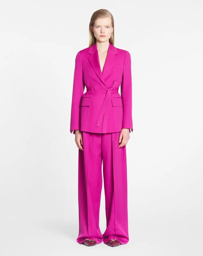 Women Lanvin Pants Wideleg Pants Fuchsia Women Lanvin Pants Wideleg Pants Fuchsia