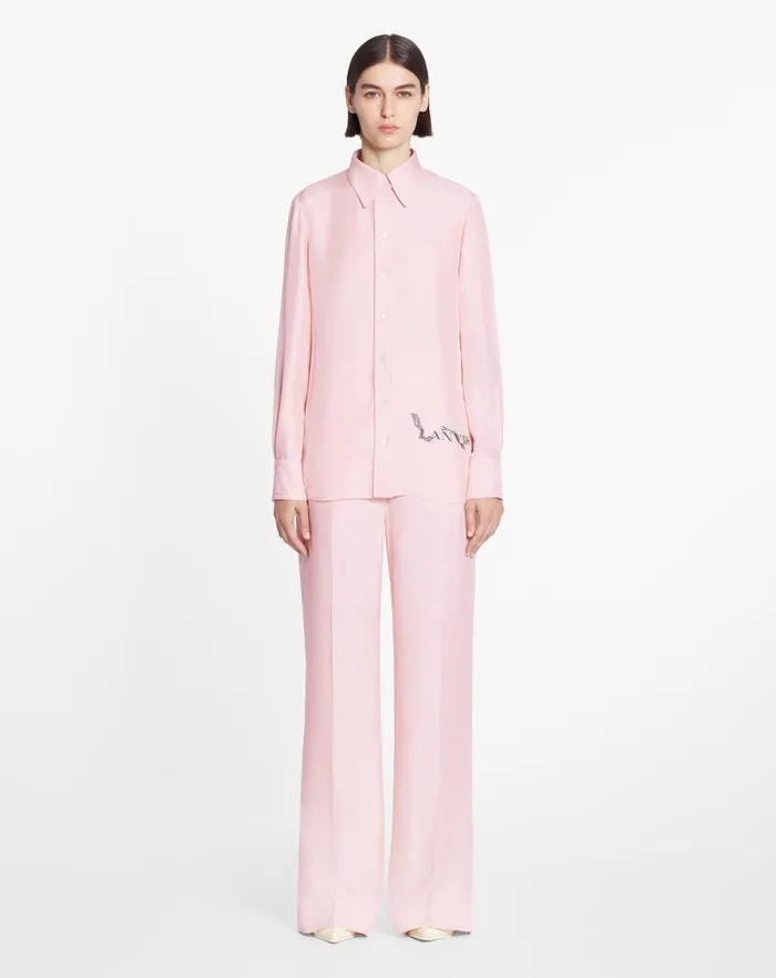 Women Lanvin Pants Wideleg Pants Ros Women Lanvin Pants Wideleg Pants Ros