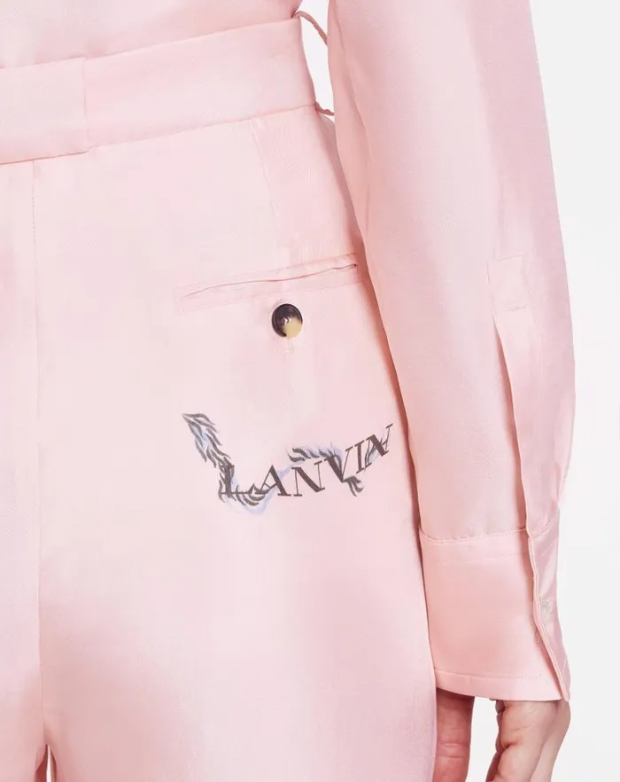 Women Lanvin Pants Wideleg Pants Ros Women Lanvin Pants Wideleg Pants Ros