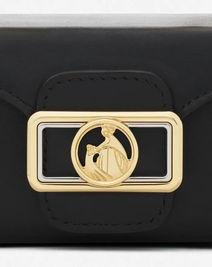 Women Lanvin Pencil Leather Micro Pencil Cat Bag Black Women Lanvin Pencil Leather Micro Pencil Cat Bag Black
