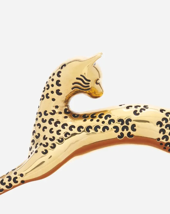 Women Lanvin Pencil Medium Pencil Cat Leather Bag Tan