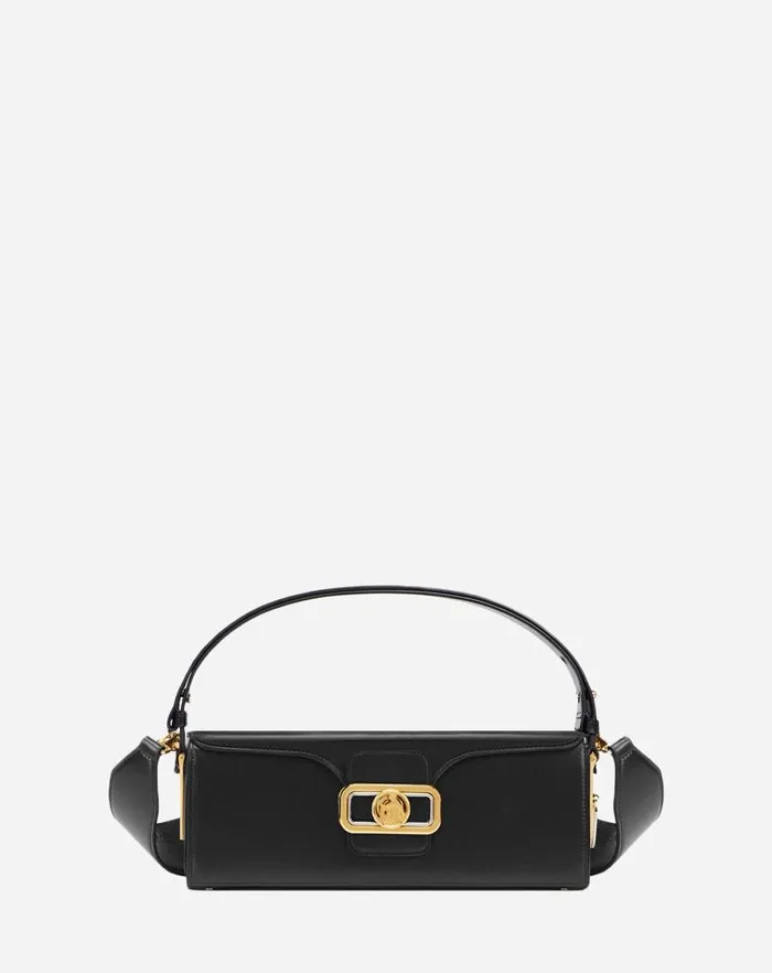 Women Lanvin Pencil Medium Pencil Leather Bag Black