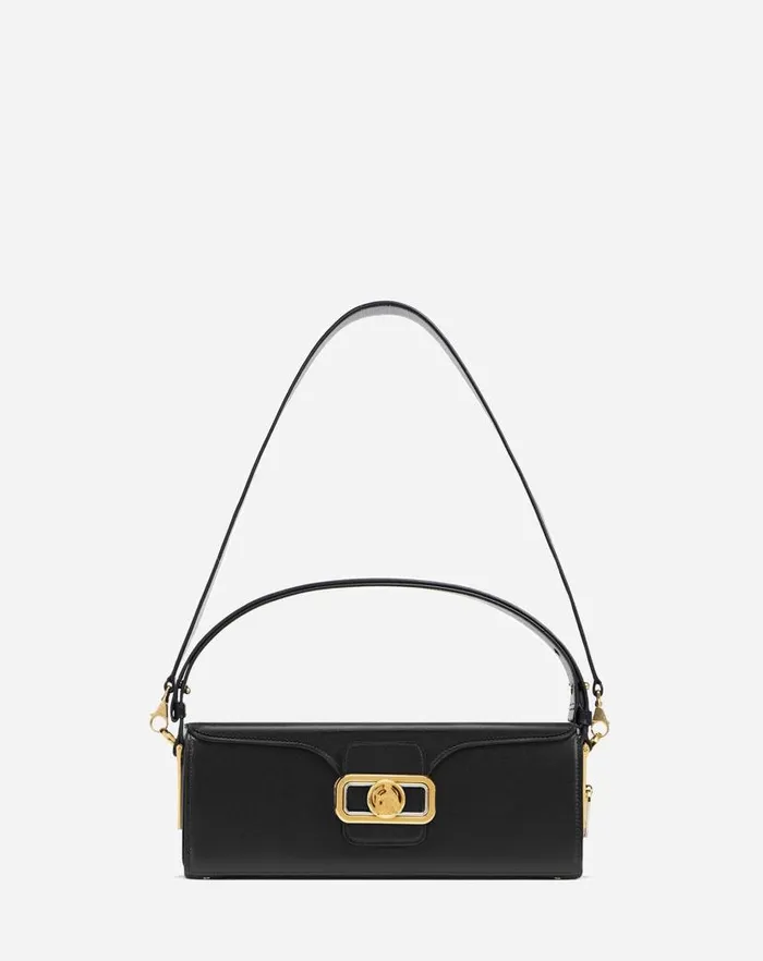 Women Lanvin Pencil Medium Pencil Leather Bag Black