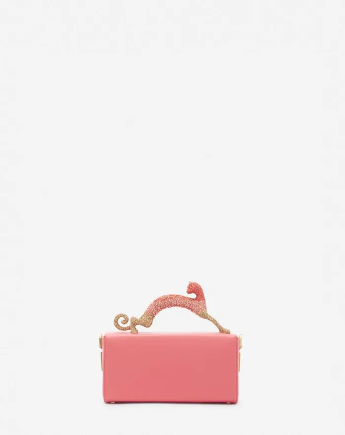 Women Lanvin Pencil Nano Pencil Cat Bag In Leather And Rhinestones Venusdune Women Lanvin Pencil Nano Pencil Cat Bag In Leather And Rhinestones Venusdune