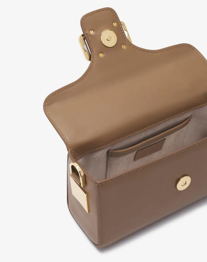 Women Lanvin Pencil Nano Pencil Cat Leather Bag Desert Women Lanvin Pencil Nano Pencil Cat Leather Bag Desert