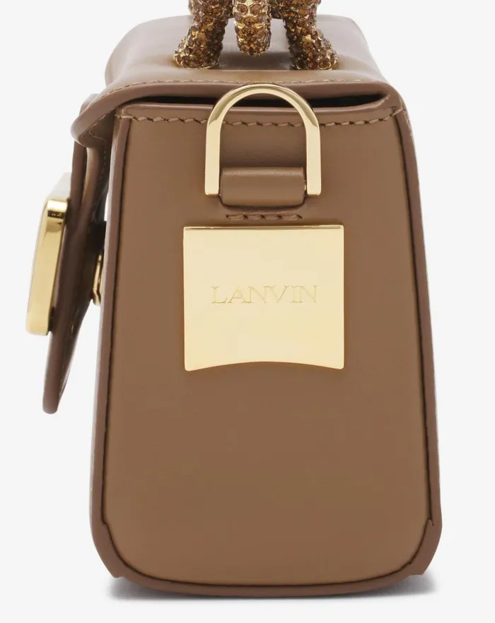 Women Lanvin Pencil Nano Pencil Cat Leather Bag Desert Women Lanvin Pencil Nano Pencil Cat Leather Bag Desert