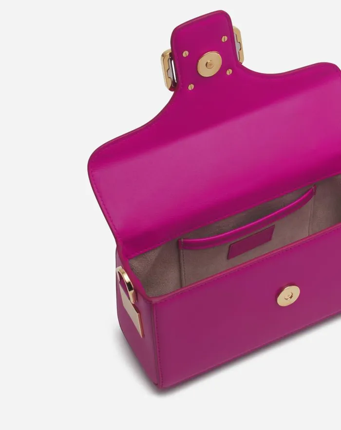 Women Lanvin Pencil Nano Pencil Cat Leather Bag Fuchsia Women Lanvin Pencil Nano Pencil Cat Leather Bag Fuchsia