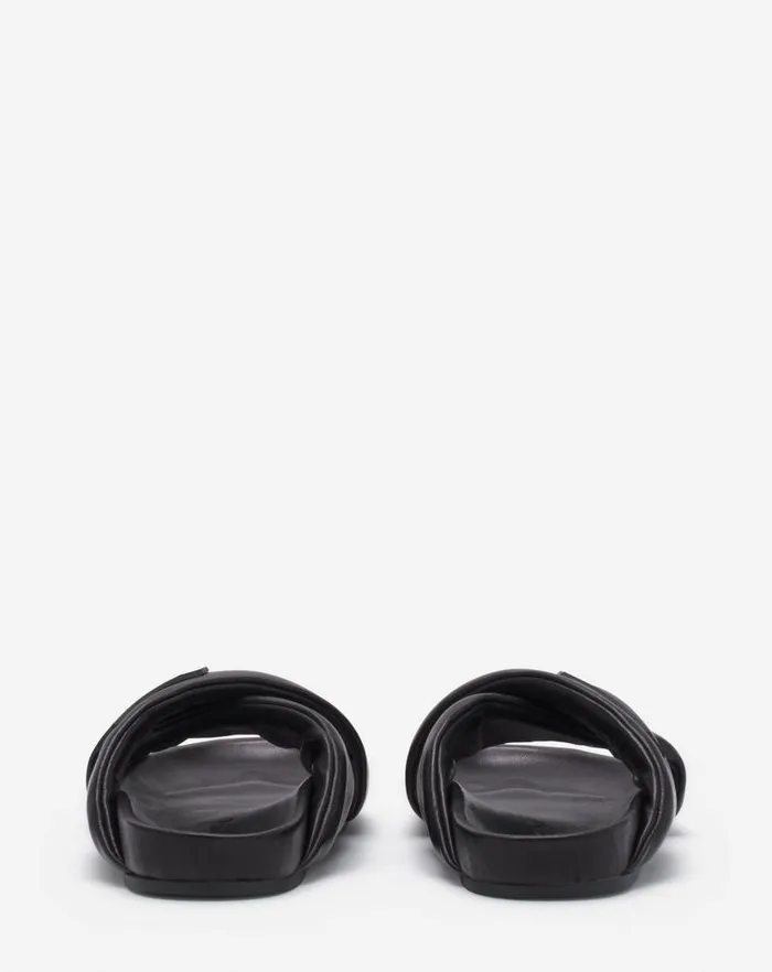 Women Lanvin Sandals and Mules Lanvin Tinkle Sandals In Leather Black