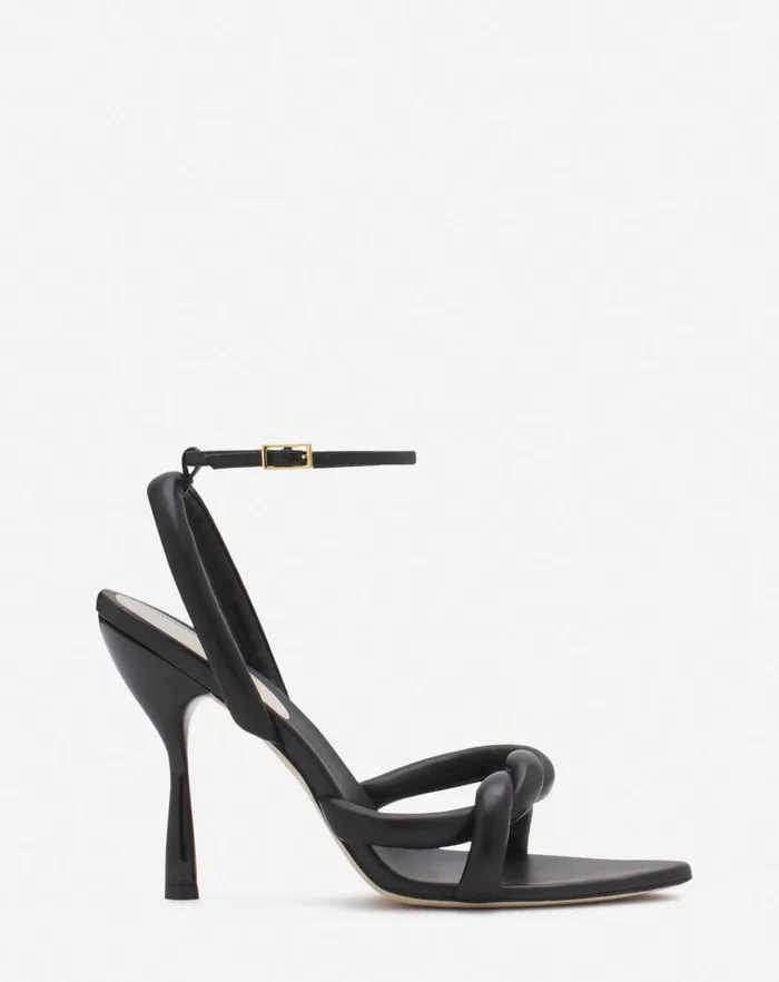 Women Lanvin Sandals and Mules Rythms By Lanvin Leather Sandals Black