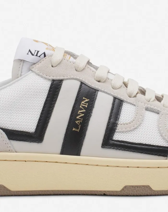 Women Lanvin Sneakers Clay Mesh Sneakers Blackoff White Women Lanvin Sneakers Clay Mesh Sneakers Blackoff White