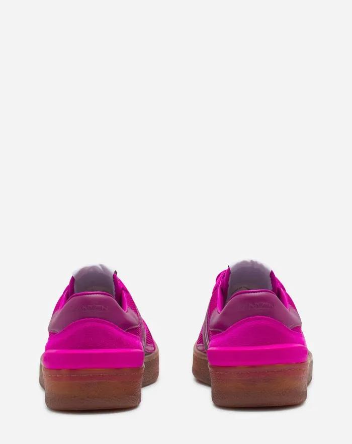 Women Lanvin Sneakers Clay Mesh Sneakers Fuchsiablue Women Lanvin Sneakers Clay Mesh Sneakers Fuchsiablue