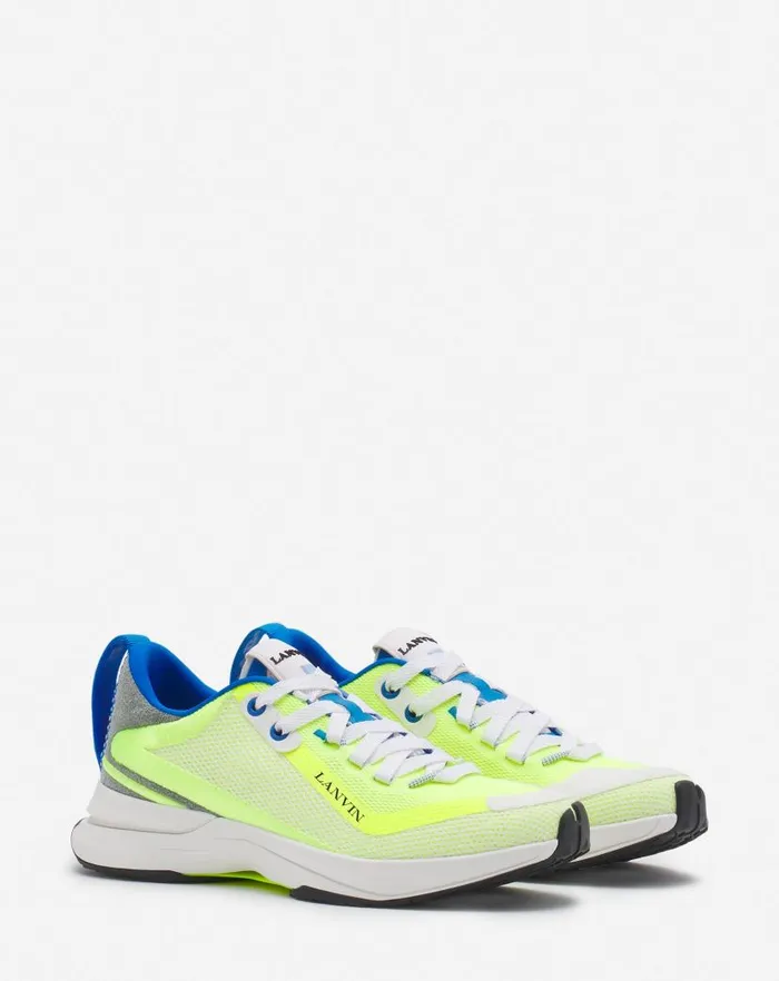 Women Lanvin Sneakers Li Mesh Sneakers Optic Whitegreen Women Lanvin Sneakers Li Mesh Sneakers Optic Whitegreen