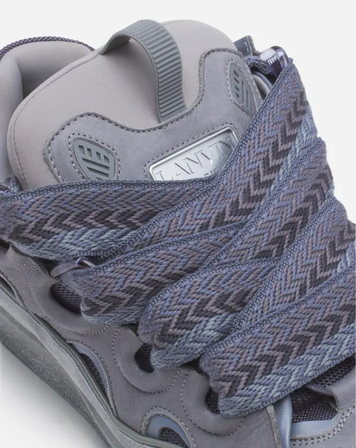 Women Lanvin Sneakers Leather Curb Sneakers Light Grey Women Lanvin Sneakers Leather Curb Sneakers Light Grey