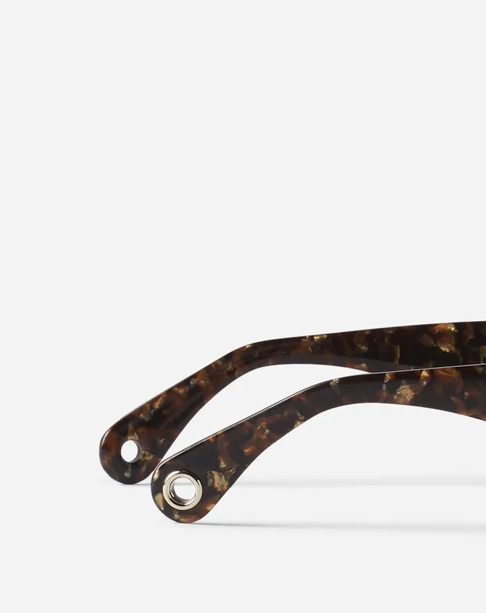 Women Lanvin Sunglasses Lanvin Logo Sunglasses Goldbrown Women Lanvin Sunglasses Lanvin Logo Sunglasses Goldbrown