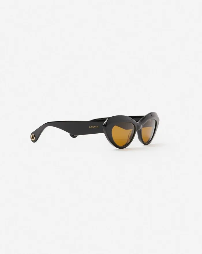 Women Lanvin Sunglasses Signature Sunglasses Black