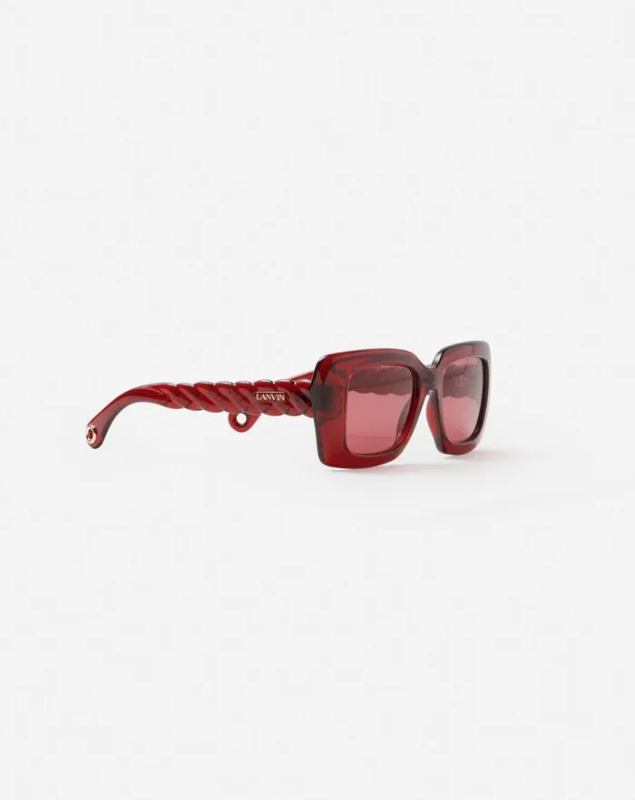 Women Lanvin Sunglasses Twist Sunglasses Pink