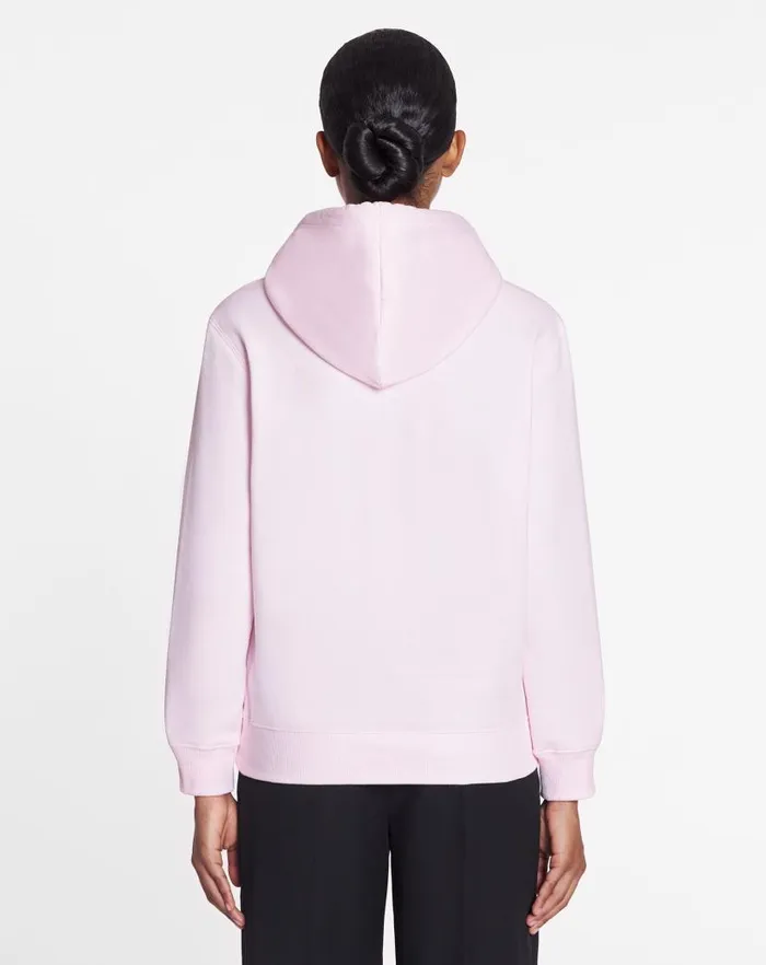 Women Lanvin TShirts and Sweatshirts Lanvin Print Hoodie Pink 2 Women Lanvin TShirts and Sweatshirts Lanvin Print Hoodie Pink 2