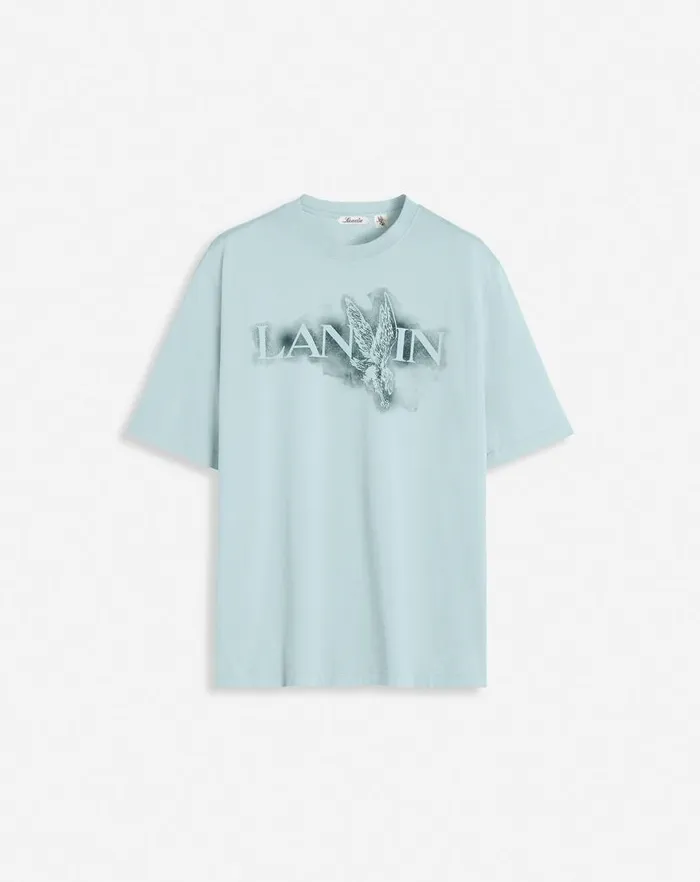 Women Lanvin TShirts and Sweatshirts Lanvin X Future Classic Eagle Print Tshirt Lanvin Blue Women Lanvin TShirts and Sweatshirts Lanvin X Future Classic Eagle Print Tshirt Lanvin Blue