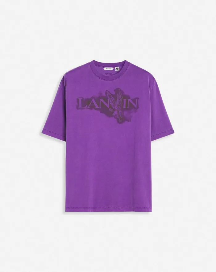 Women Lanvin TShirts and Sweatshirts Lanvin X Future Classic Eagle Print Tshirt Purple Reign Women Lanvin TShirts and Sweatshirts Lanvin X Future Classic Eagle Print Tshirt Purple Reign