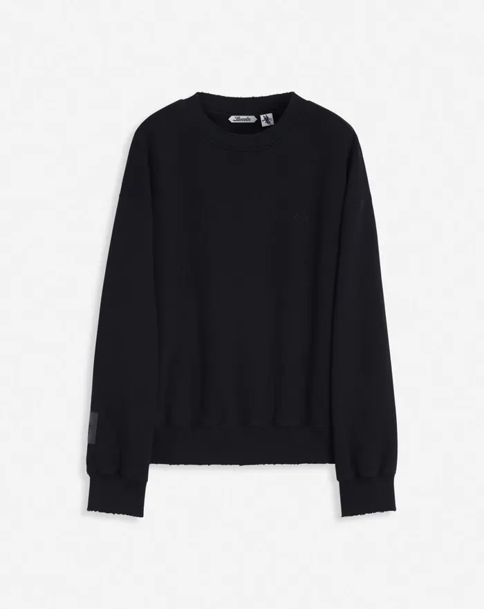 Women Lanvin TShirts and Sweatshirts Lanvin X Future Unisex Loosefit Printed Sweatshirt Black Women Lanvin TShirts and Sweatshirts Lanvin X Future Unisex Loosefit Printed Sweatshirt Black