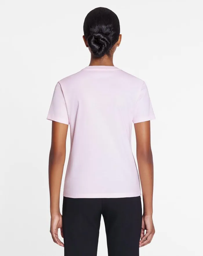 Women Lanvin TShirts and Sweatshirts Printed Tshirt Pink 2 Women Lanvin TShirts and Sweatshirts Printed Tshirt Pink 2
