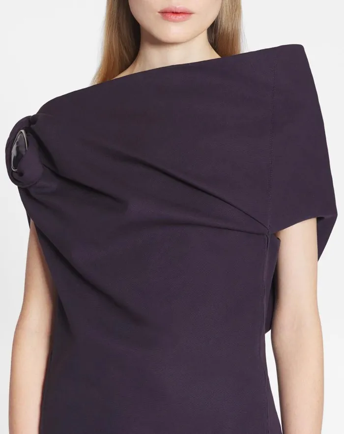 Women Lanvin Tops Asymmetrical Top Japanese Ink Women Lanvin Tops Asymmetrical Top Japanese Ink
