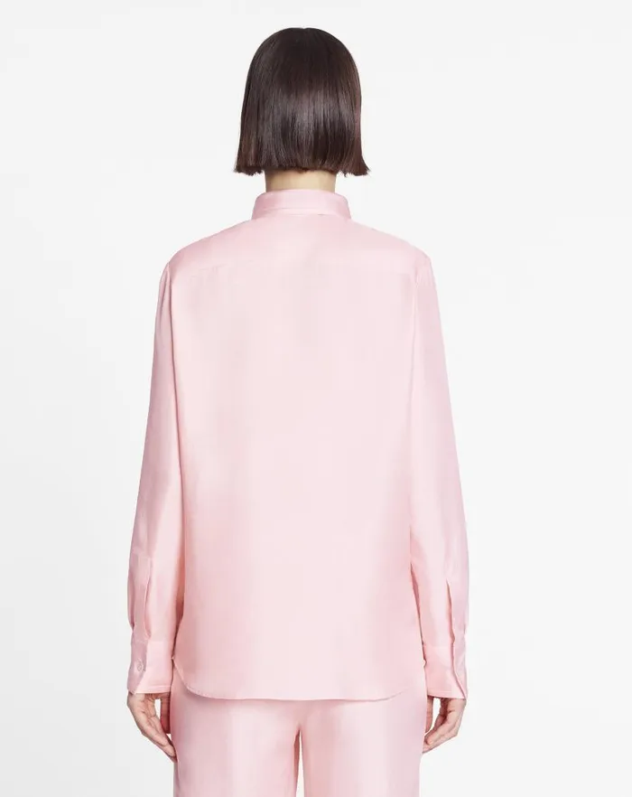 Women Lanvin Tops Classic Fluid Shirt Ros Women Lanvin Tops Classic Fluid Shirt Ros