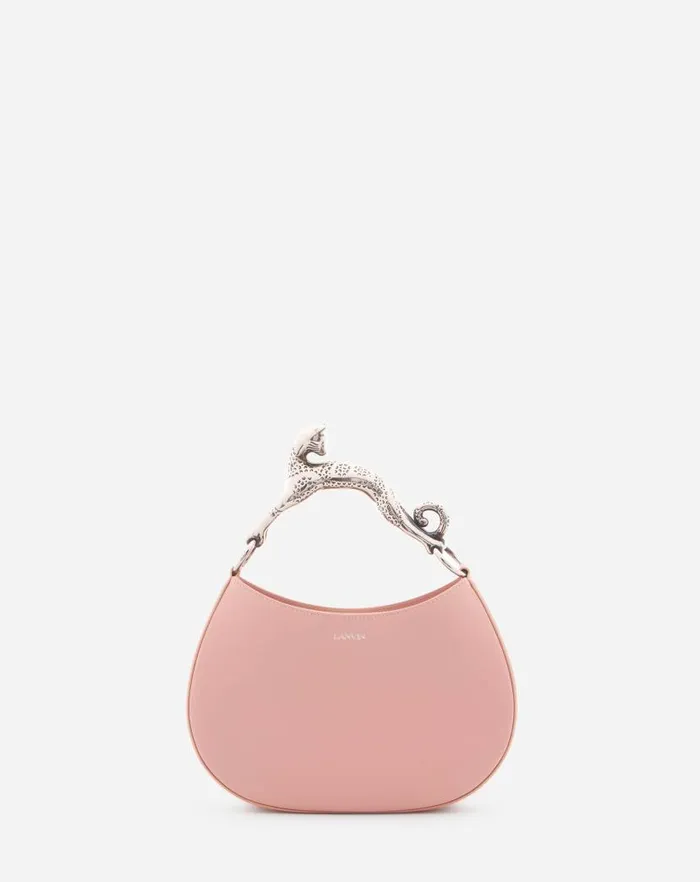 Women Lanvin Tote Bags and Top Handle Bags Hobo Cat Leather Bag Pastel Apricot Women Lanvin Tote Bags and Top Handle Bags Hobo Cat Leather Bag Pastel Apricot