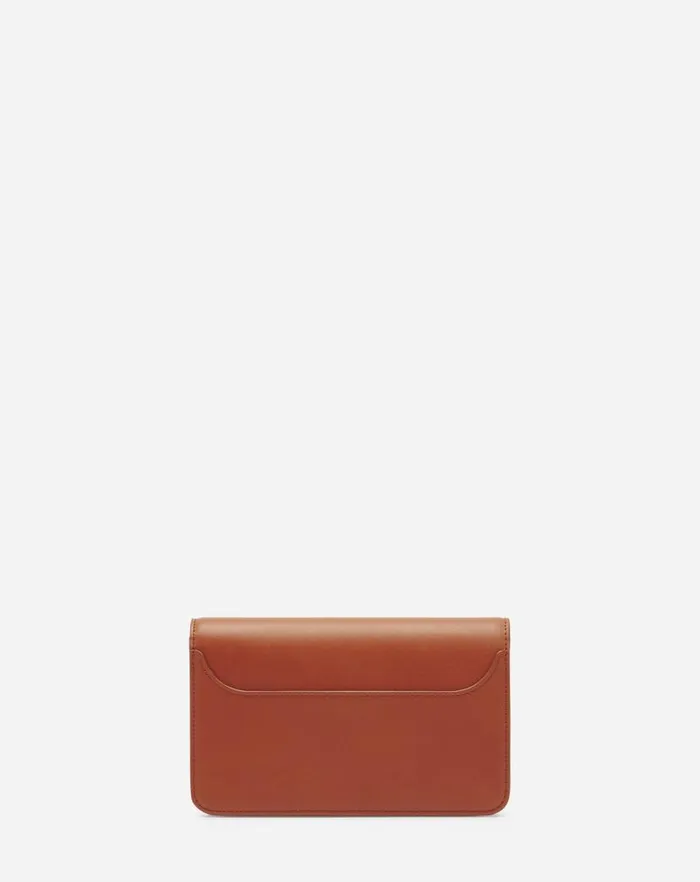 Women Lanvin Wallets and Small Leather Goods Concerto Leather Wallet Tan