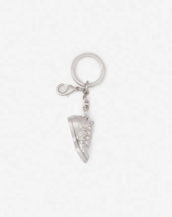 Women Lanvin Wallets and Small Leather Goods Curb Sneakers Brass Key Ring Silver Women Lanvin Wallets and Small Leather Goods Curb Sneakers Brass Key Ring Silver