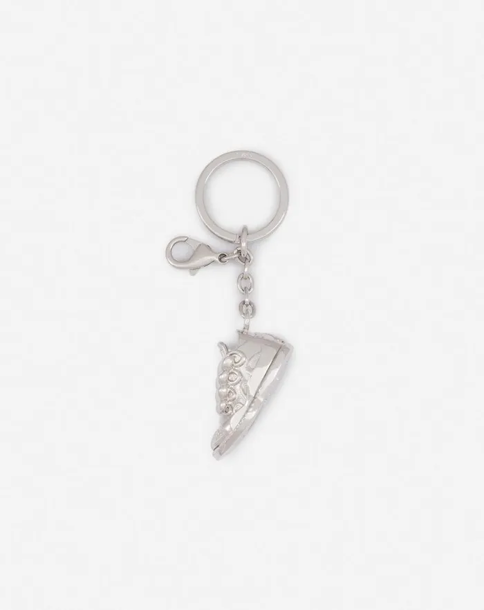 Women Lanvin Wallets and Small Leather Goods Curb Sneakers Brass Key Ring Silver Women Lanvin Wallets and Small Leather Goods Curb Sneakers Brass Key Ring Silver