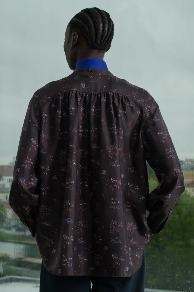 Women LAURE SHIRT Plumblue Soeur Shirts