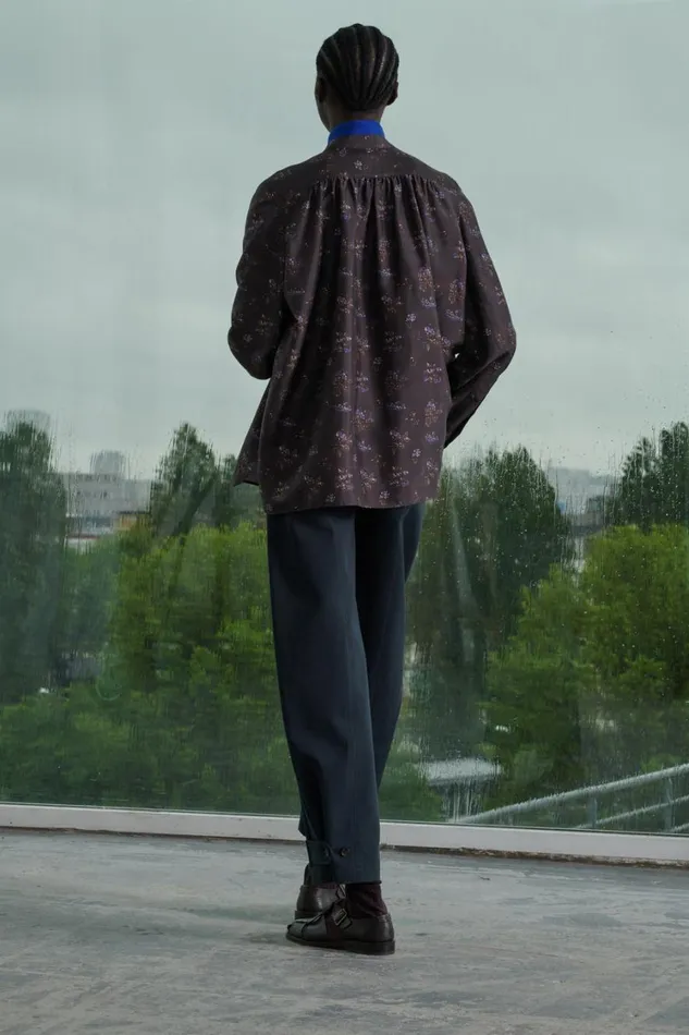 Women LAURE SHIRT Plumblue Soeur Shirts