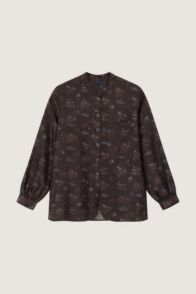 Women LAURE SHIRT Plumblue Soeur Shirts