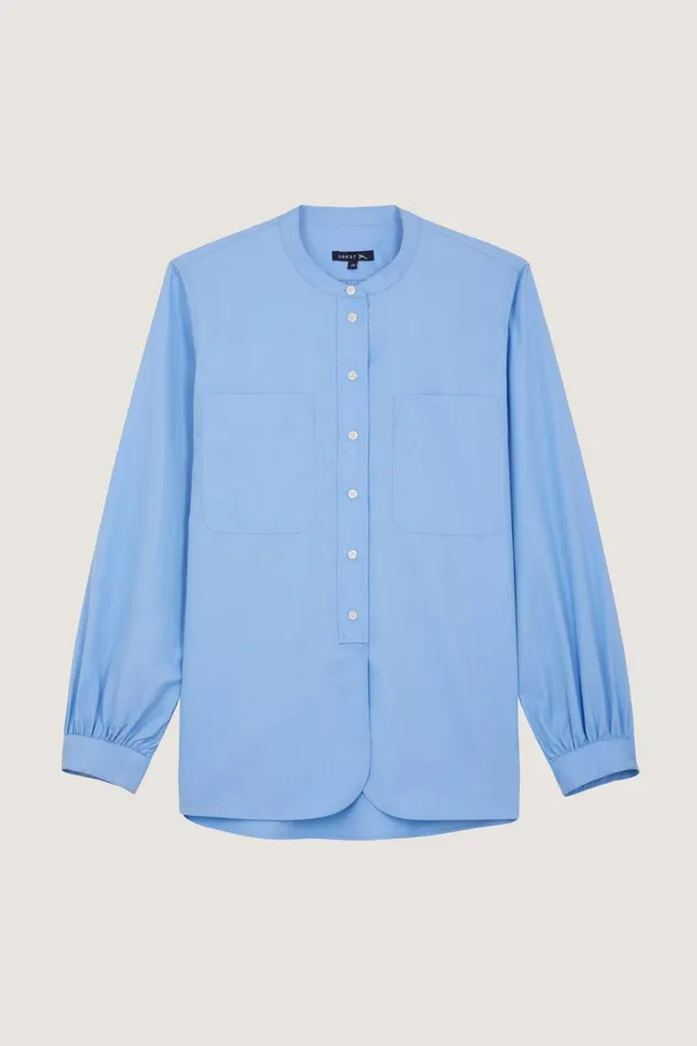 Women LAURETTE SHIRT Azul Soeur Shirts