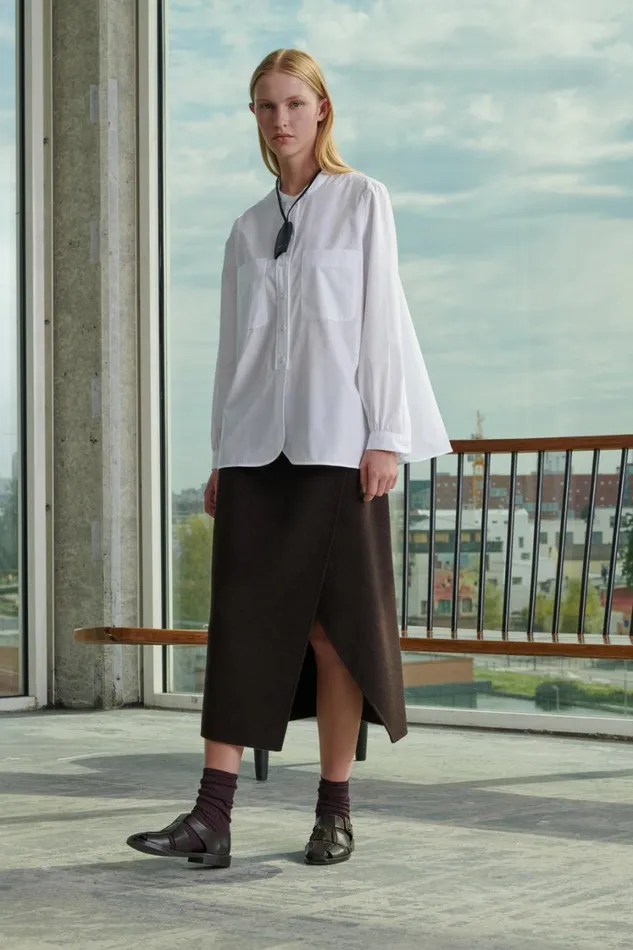 Women LAURETTE SHIRT White Soeur Shirts