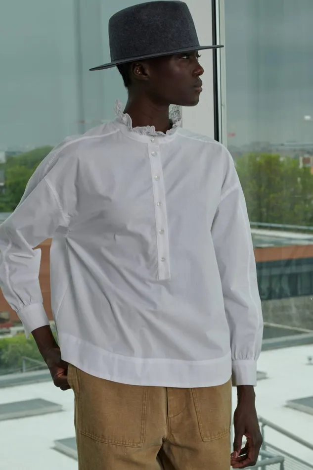 Women LOUISE SHIRT White Soeur Shirts