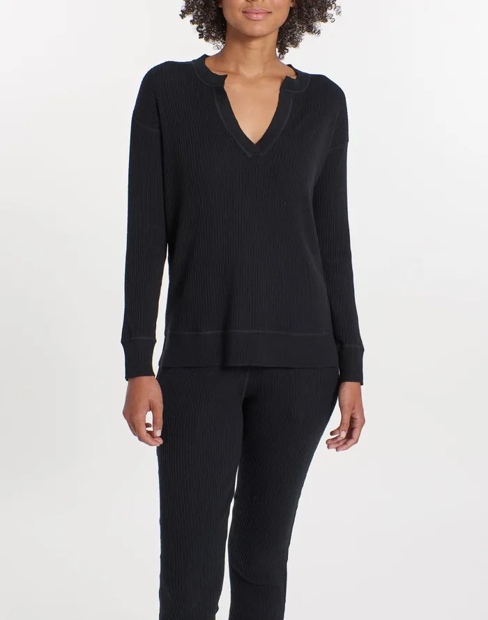Women Loungewear Madewell LEIMERE Cabo Split Neck Top