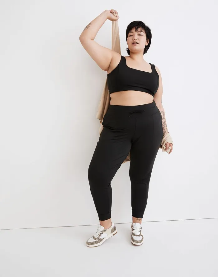 Women Loungewear Madewell Plus MWL Flex Skinny Joggers