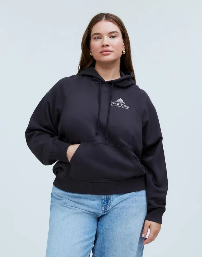 Women Loungewear Madewell Plus X NYBG Graphic Terry Relaxed RaglanSleeve Sweatshirt Women Loungewear Madewell Plus X NYBG Graphic Terry Relaxed RaglanSleeve Sweatshirt