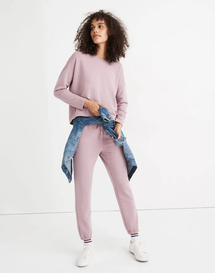 Women Loungewear Madewell Superbrushed Easygoing Sweatshirt