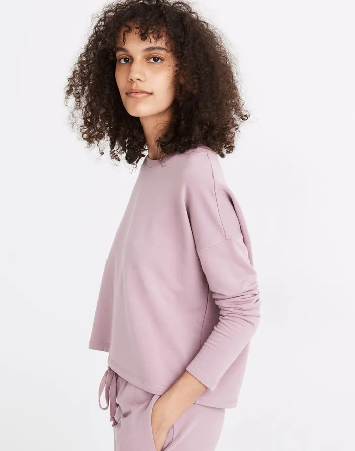 Women Loungewear Madewell Superbrushed Easygoing Sweatshirt