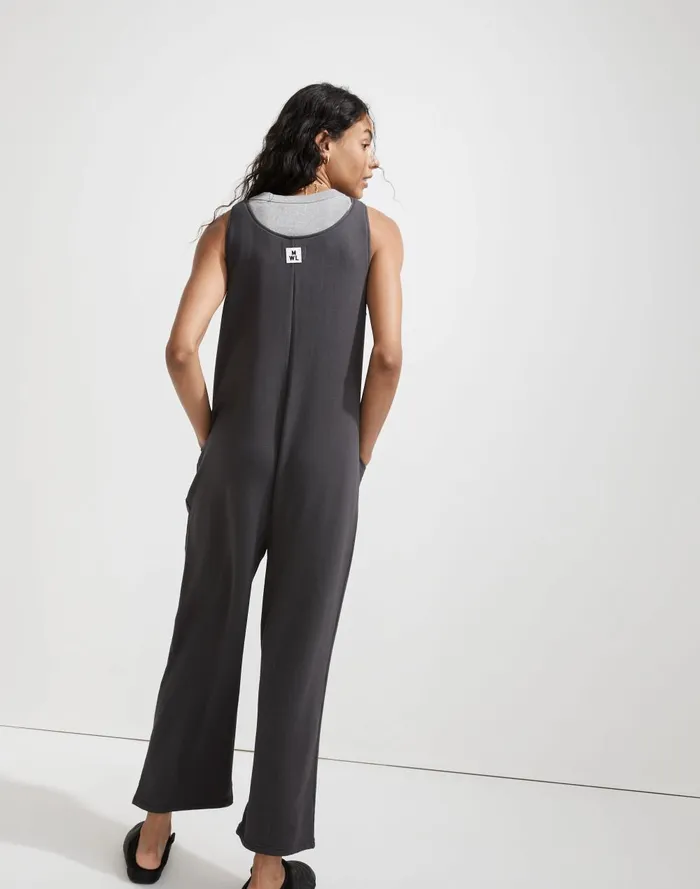 Women Loungewear Madewell Superbrushed PullOn Jumpsuit