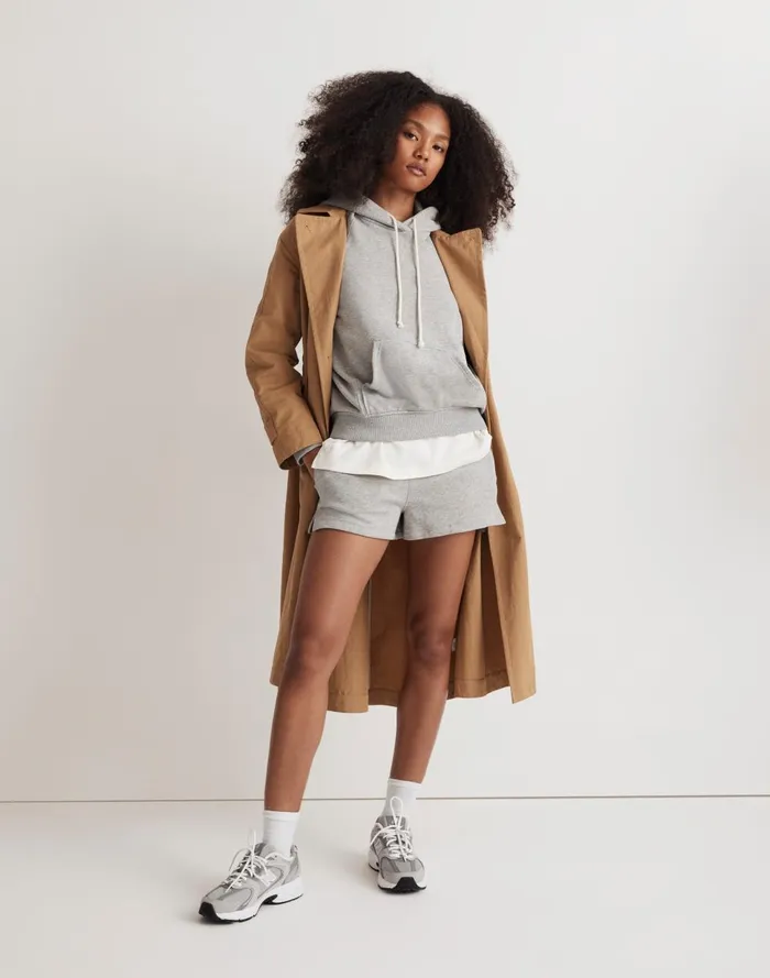 Women Loungewear Madewell Terry Relaxed RaglanSleeve Sweatshirt