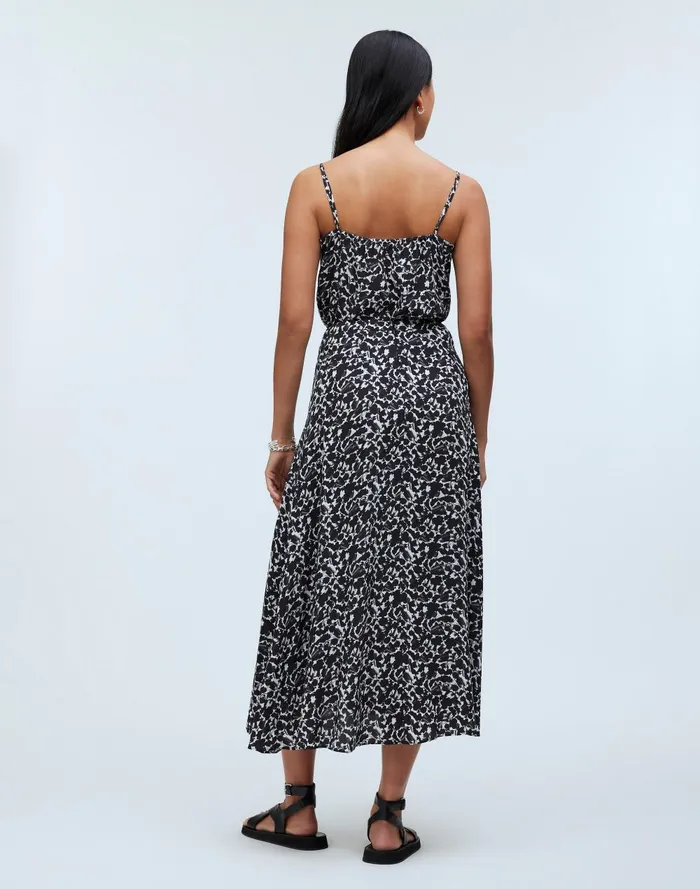 Women Matching Sets Madewell SideSlit Midi Skirt In Floral Crepe