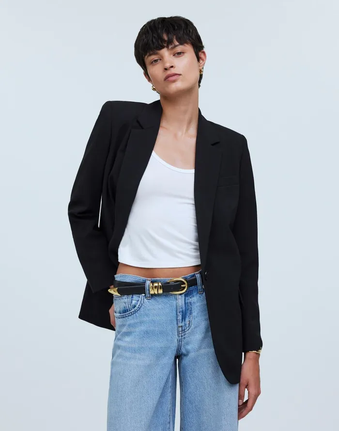 Women Matching Sets Madewell SingleBreasted Blazer