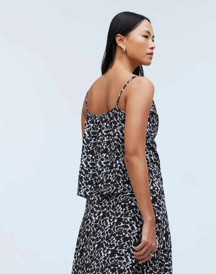 Women Matching Sets Madewell VNeck Cami In Floral Crepe