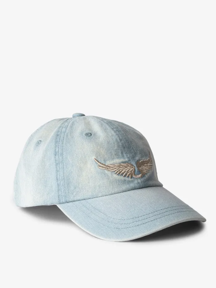 WomenMen Zadig and Voltaire Hats and Caps Klelia Rock Baseball Cap Storm