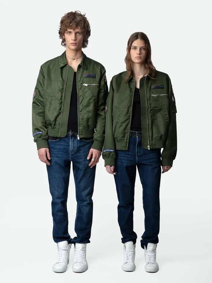 WomenMen Zadig and Voltaire Jackets and Coats Bolid Jacket Used Kaki