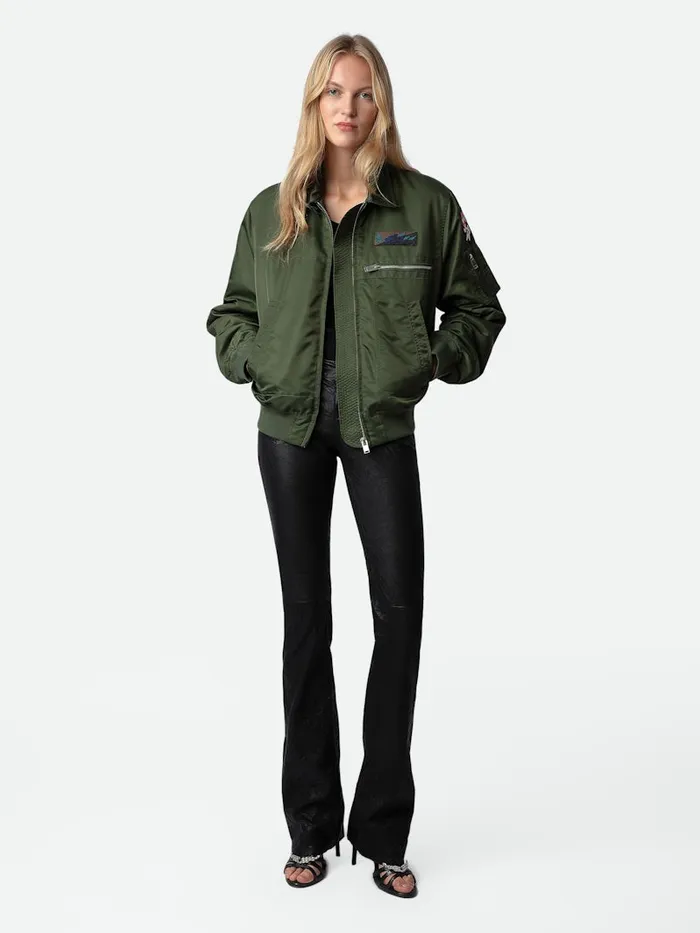 WomenMen Zadig and Voltaire Jackets and Coats Bolid Jacket Used Kaki